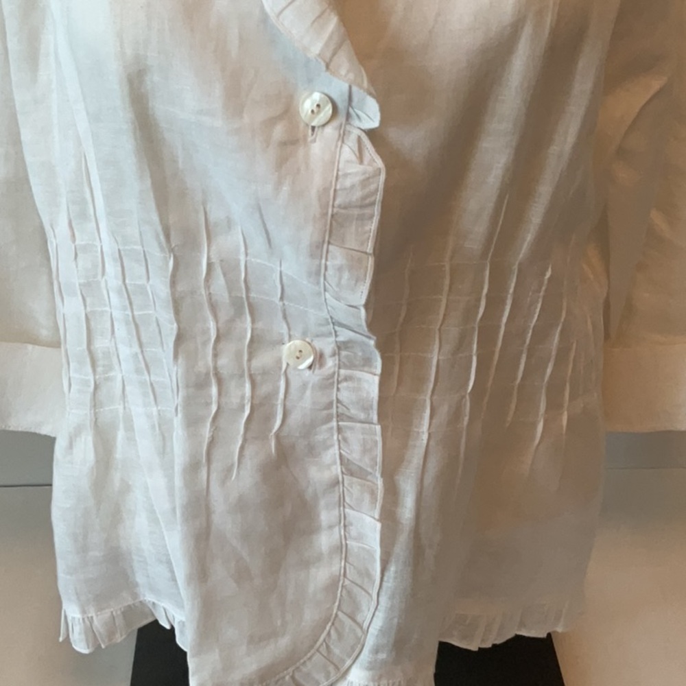 Vex Collection Ruffle Trim Jacket - Picture 4 of 11